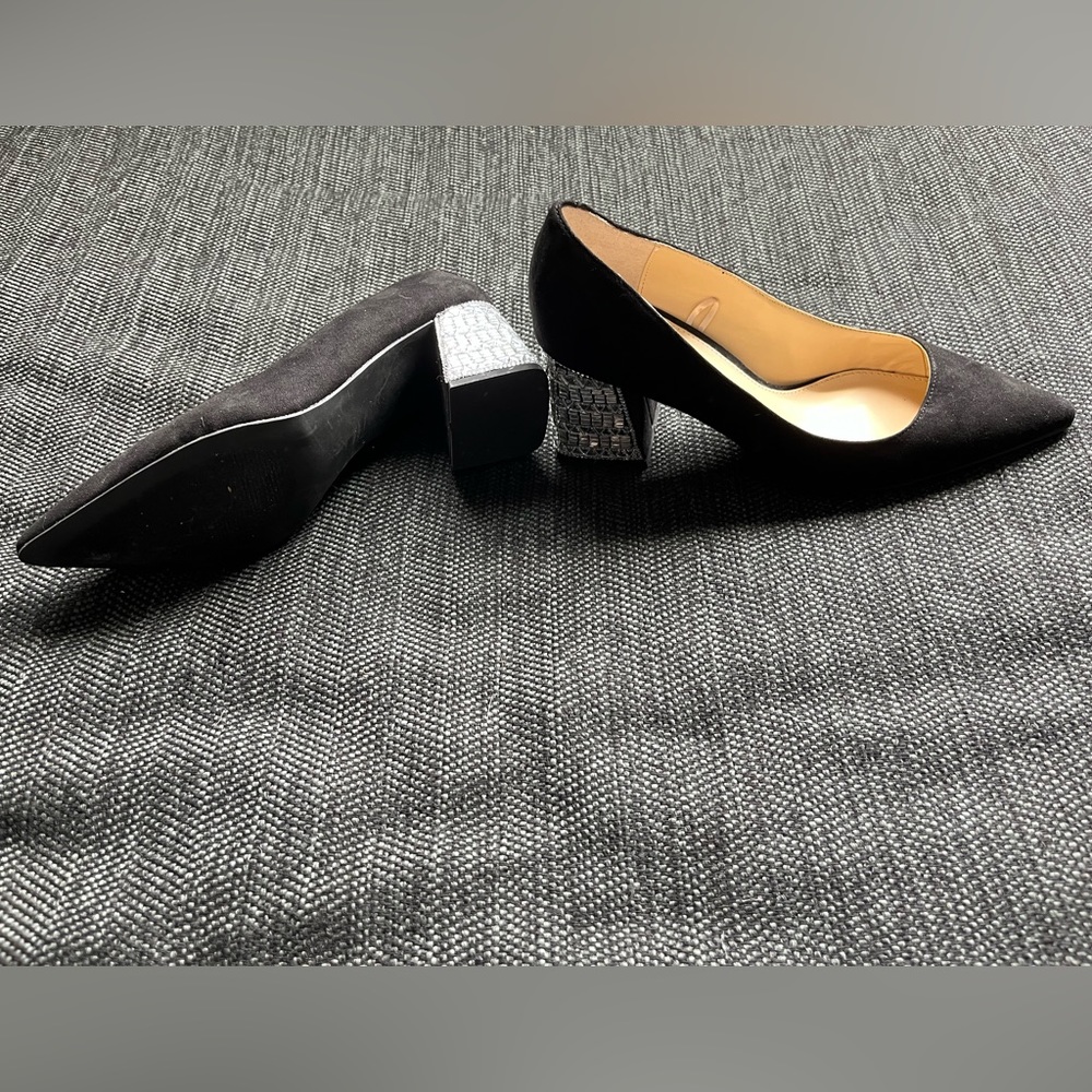 Betsey Johnson Rhinestone Heel Pumps
